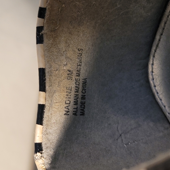 Rampage Nadine Zebra High Heel Peep Toe - Picture 7 of 8